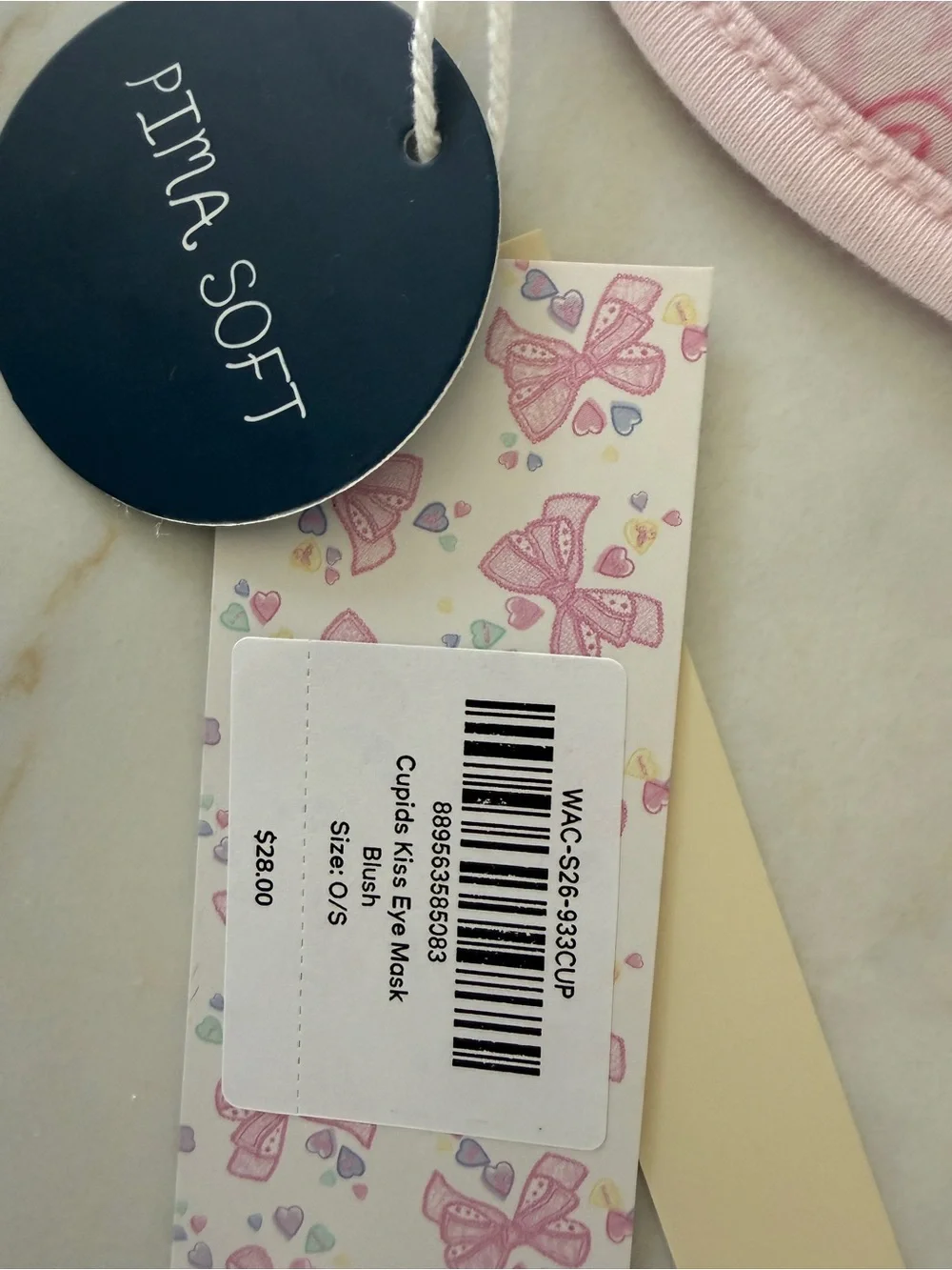 LoveShackFancy x Roller Rabbit Kids Eye Mask